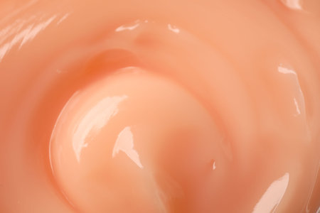 Sample of cosmetic product as background, closeupの写真素材