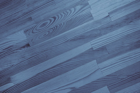 Texture of light blue wooden surface as background, closeupの写真素材