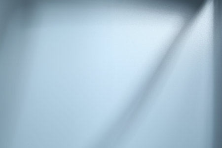 Light and shadows falling on white backgroundの写真素材
