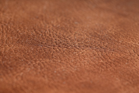 Texture of natural leather as background, closeupの写真素材