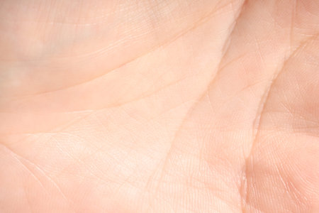 Human skin, closeup view. Detailed texture of surface