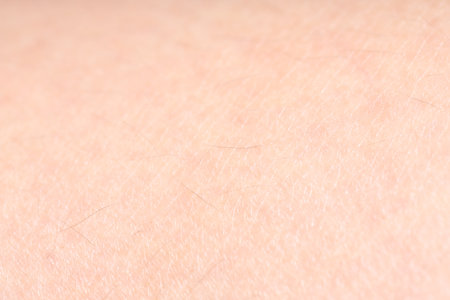 Texture of normal skin as background, closeupの写真素材