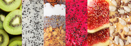 Collection of products, closeupの写真素材