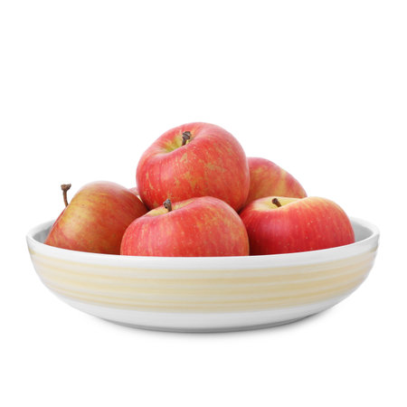 Many fresh ripe applesの写真素材