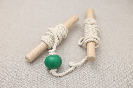 Toy for children's motor skills, closeup