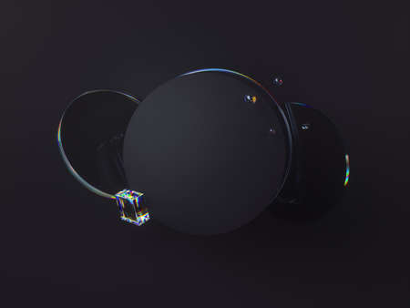 Abstract minimal mockup.