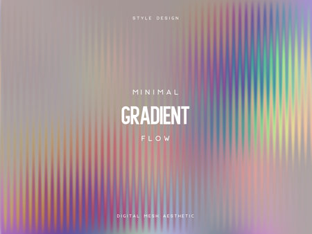 Pastel gradient mesh background with vertical stripes and smooth transitions. Abstract vector design for web, branding, posters, digital art, and modern creative projects.のイラスト素材
