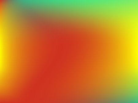 Abstract gradient background. Sunset beach or summer colors. Orange, purple, yellow and green colors. Vector.のイラスト素材