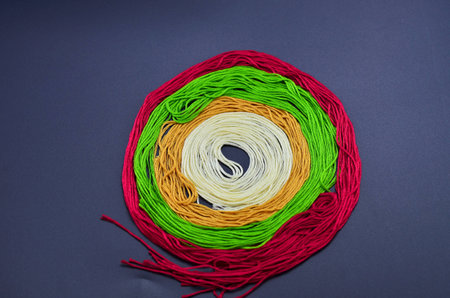 cotton stringsの写真素材