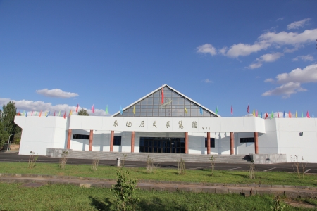China Jiuquan Satellite Launch Center Base historical exhibitionのeditorial素材