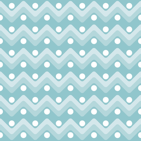 Wave Seamless Pattern.のイラスト素材