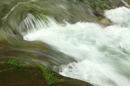 stream scenery in Zhangjiajie National Geological Park, Hunan, China
