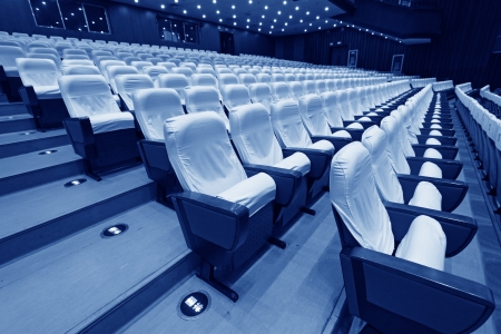 closeup of photo, chairs in a theatre in chinaのeditorial素材