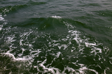 waves in the seaの写真素材