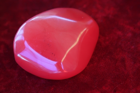 polished jade products in a shop, closeup of photo の写真素材