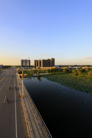 LUANNAN COUNTY - AUGUST 30: The North River bridge architecture, on August 30, 2013, LuanNan county, hebei province, China. 
のeditorial素材
