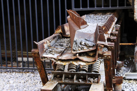 Waste transfer equipment in a factory, north china