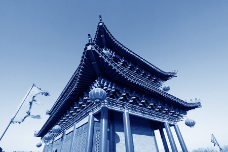 LUAN COUNTY - NOVEMBER 10: The tower building landscape in the Luan county ancient city, November 10, 2013, Luan county, hebei province, China.
のeditorial素材