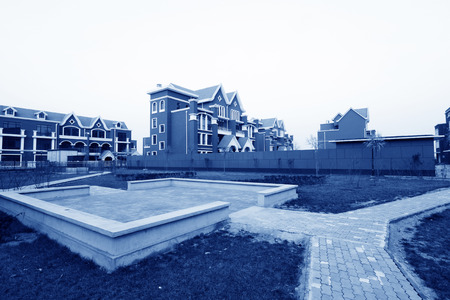 LUANNAN COUNTY - NOVEMBER 15: The estate villa community on november 15, 2013, LuanNan county, hebei province, china. 
のeditorial素材