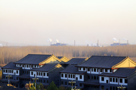 LUAN COUNTY - NOVEMBER 10: The antique buildings in the Luan county ancient city, November 10, 2013, Luan county, hebei province, China.
のeditorial素材