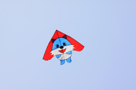 modelling kite in the skyの写真素材