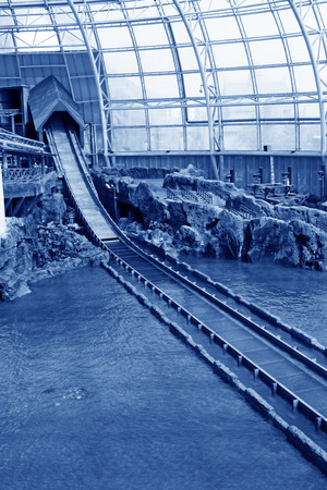 TIANJIN - MAY 17: indoor landscape architecture, Happy Valley, on May 17, 2014, Tianjin, China. 
のeditorial素材