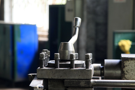 metal parts, closeup of photoの写真素材