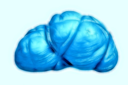 Rock effect on white background, computer generated の写真素材