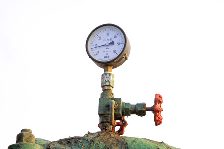 Oil piping components, closeup of photoのeditorial素材