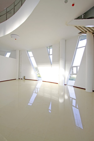LUANNAN COUNTY - SEPTEMBER 18: internal structure of the art gallery on September 18, 2014, Luannan county, Hebei Province, Chinaのeditorial素材