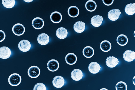 The instrument on the manufacturing machinery and equipmentのeditorial素材