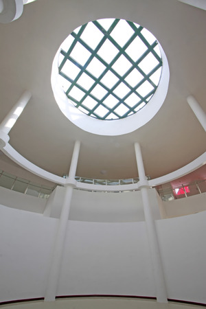 LUANNAN COUNTY - SEPTEMBER 18: internal structure of the art gallery on September 18, 2014, Luannan county, Hebei Province, Chinaのeditorial素材