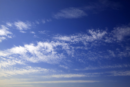 blue sky and white clouds, closeup photoのeditorial素材