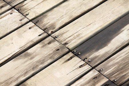 wet wood floor, closeup of photo