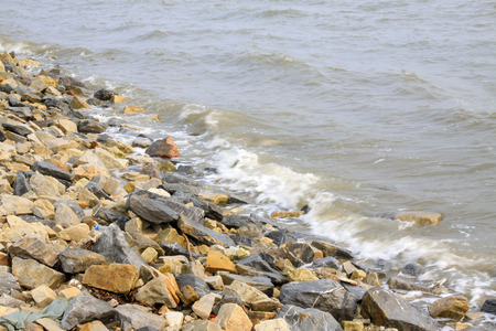 waves and rock