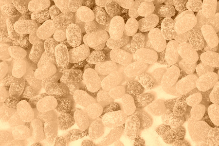 closeup of photo, colorful candy in a shopの写真素材