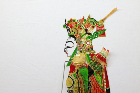 Chinese shadow play figuresのeditorial素材