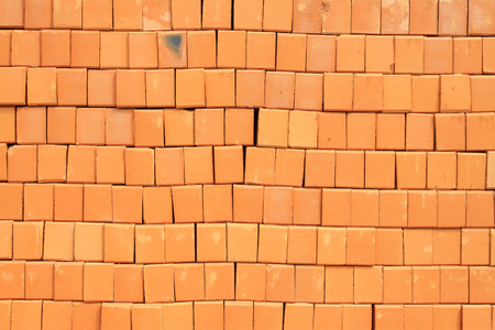 red hollow brick, closeup of photoの写真素材