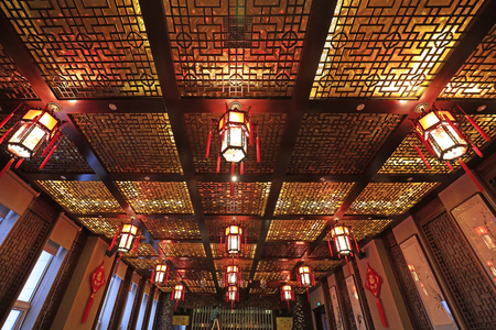 Interior decoration in a theater, closeup of photoのeditorial素材