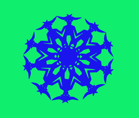 traditional Chinese paper-cut works, closeup of photoの写真素材