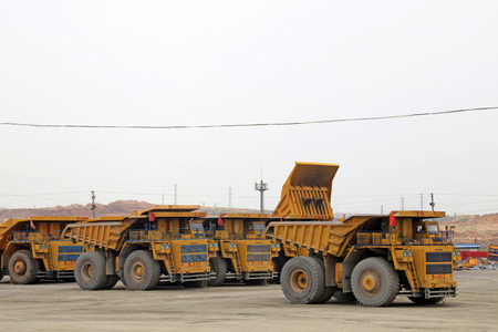 large mining truckのeditorial素材