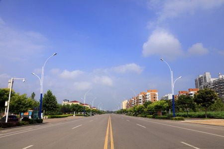 urban traffic road landscape, chinaのeditorial素材