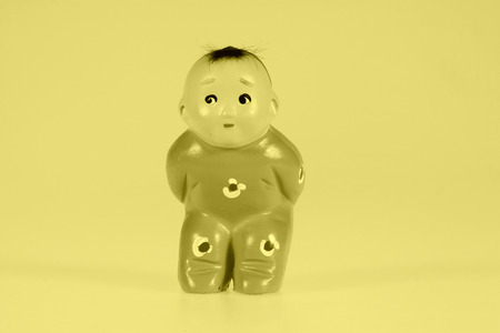 Children clay sculpture, traditional arts and craftsの写真素材