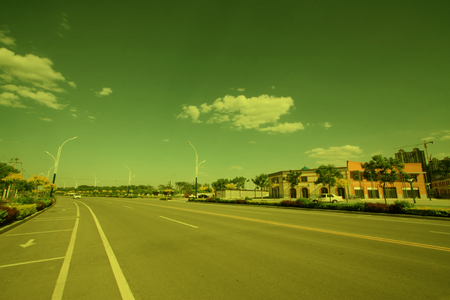 scenery of the city, closeup of photoのeditorial素材