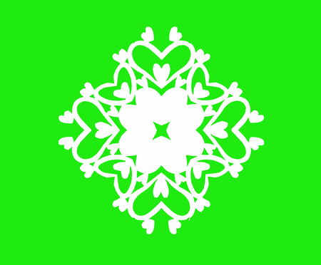 traditional Chinese paper-cut works, closeup of photoの写真素材