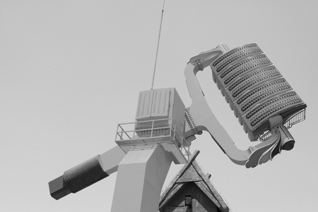 TIANJIN - MAY 17: Big excitant rides in the Happy Valley Amusement Park, on May 17, 2014, Tianjin, China.のeditorial素材