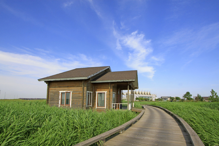 Hebei caofeidian golf villa scenery, Chinaのeditorial素材