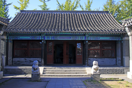 Qinhuangdao - September 12th: the internal structure of ancient Qinhuangdao Guanshu, Hebei Province, China, September 12th, 2015のeditorial素材
