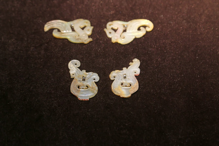 Chinese ancient jade craftsのeditorial素材