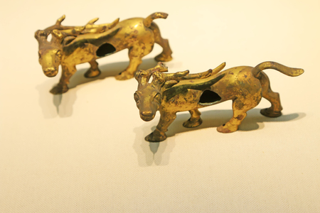 Chinese ancient bronze sculptureのeditorial素材